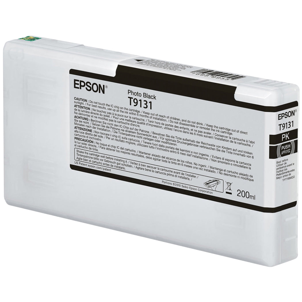 New, Pre-Owned - Epson T9131 Standard Yield Photo Black Ink Cartridge