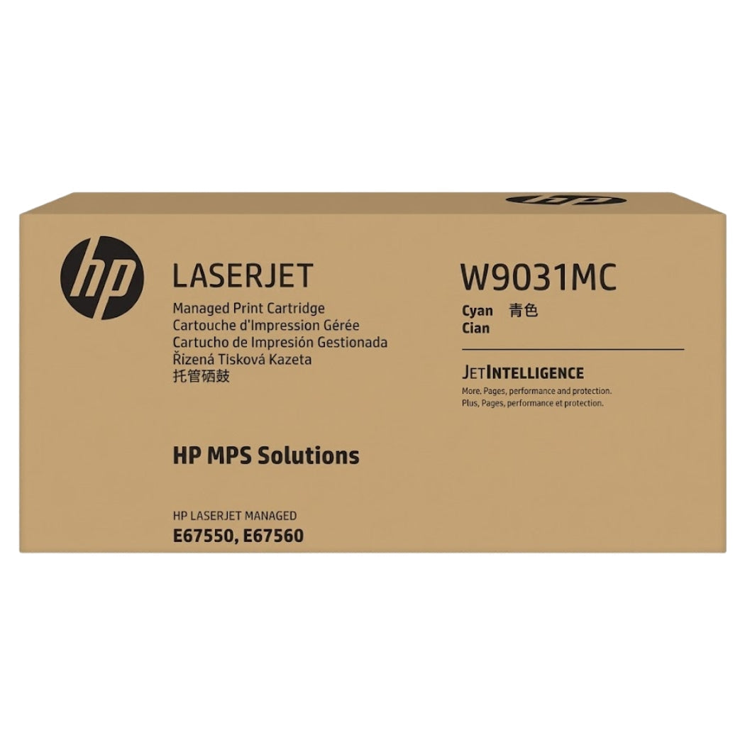 New, Pre-Owned - HP W9031MC Cyan High Yield Toner Cartridge