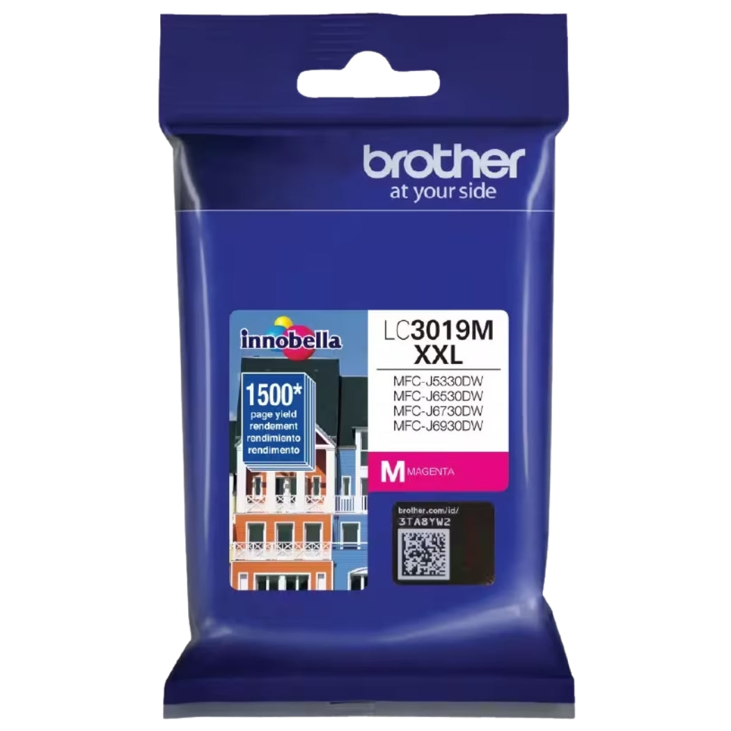 New, Pre-Owned - Brother LC3019 Super High-Yield Magenta Ink Cartridge, LC3019M