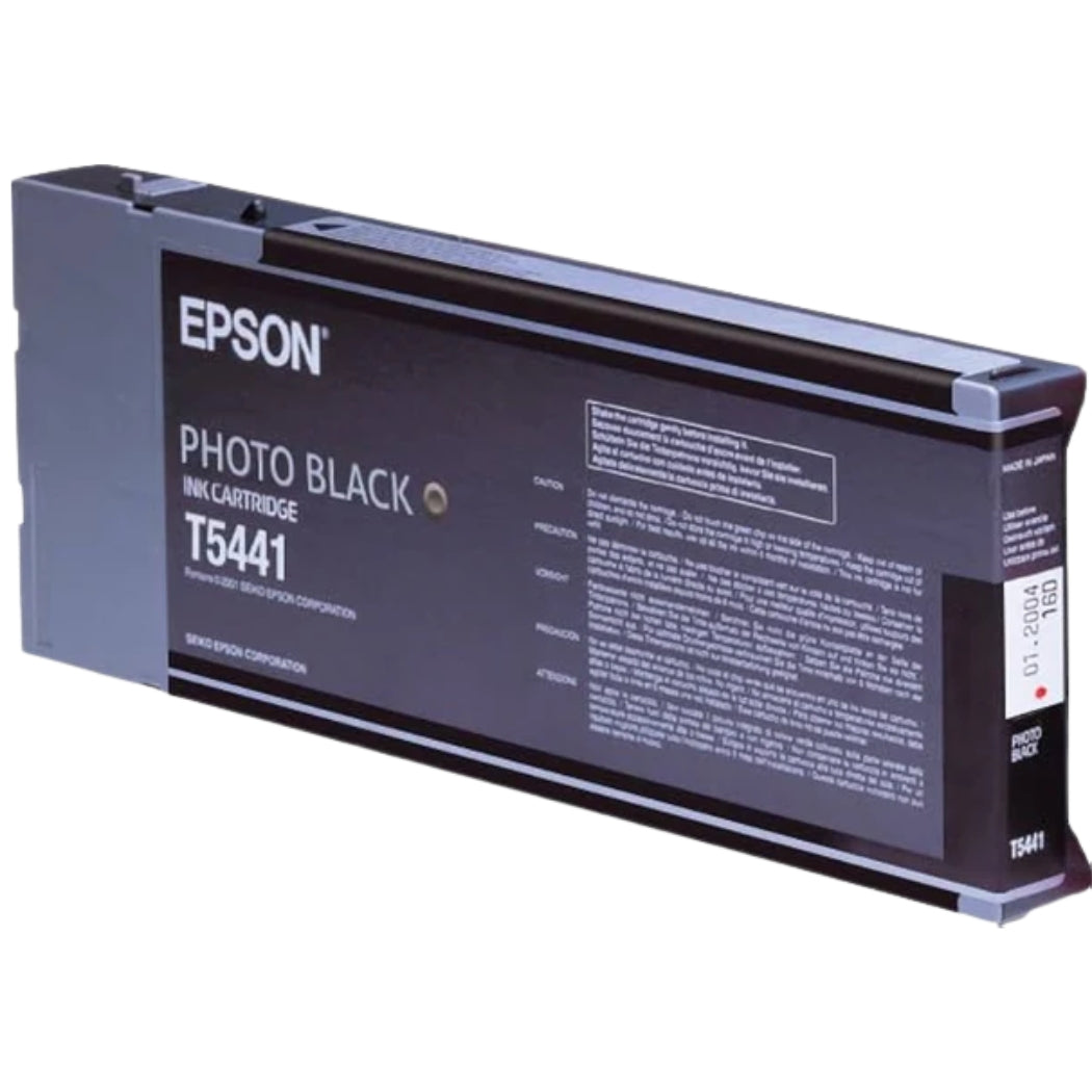 New, Pre-Owned - Epson T5441 High-Yield Photo Black 220ml Ink Cartridge, T544100