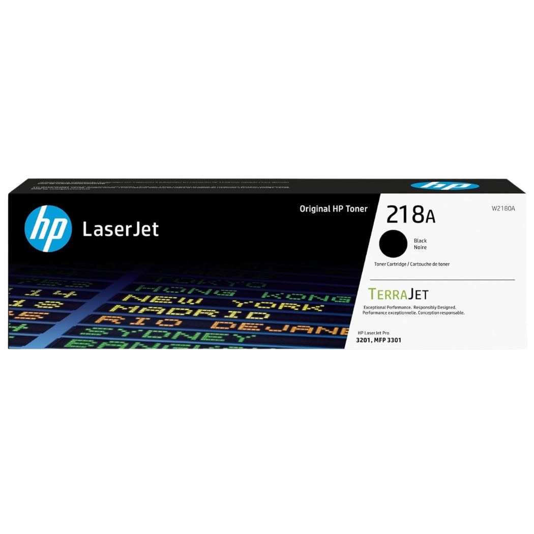 New, Pre-Owned - HP 218A Standard Yield Black Toner Cartridge, W2180A