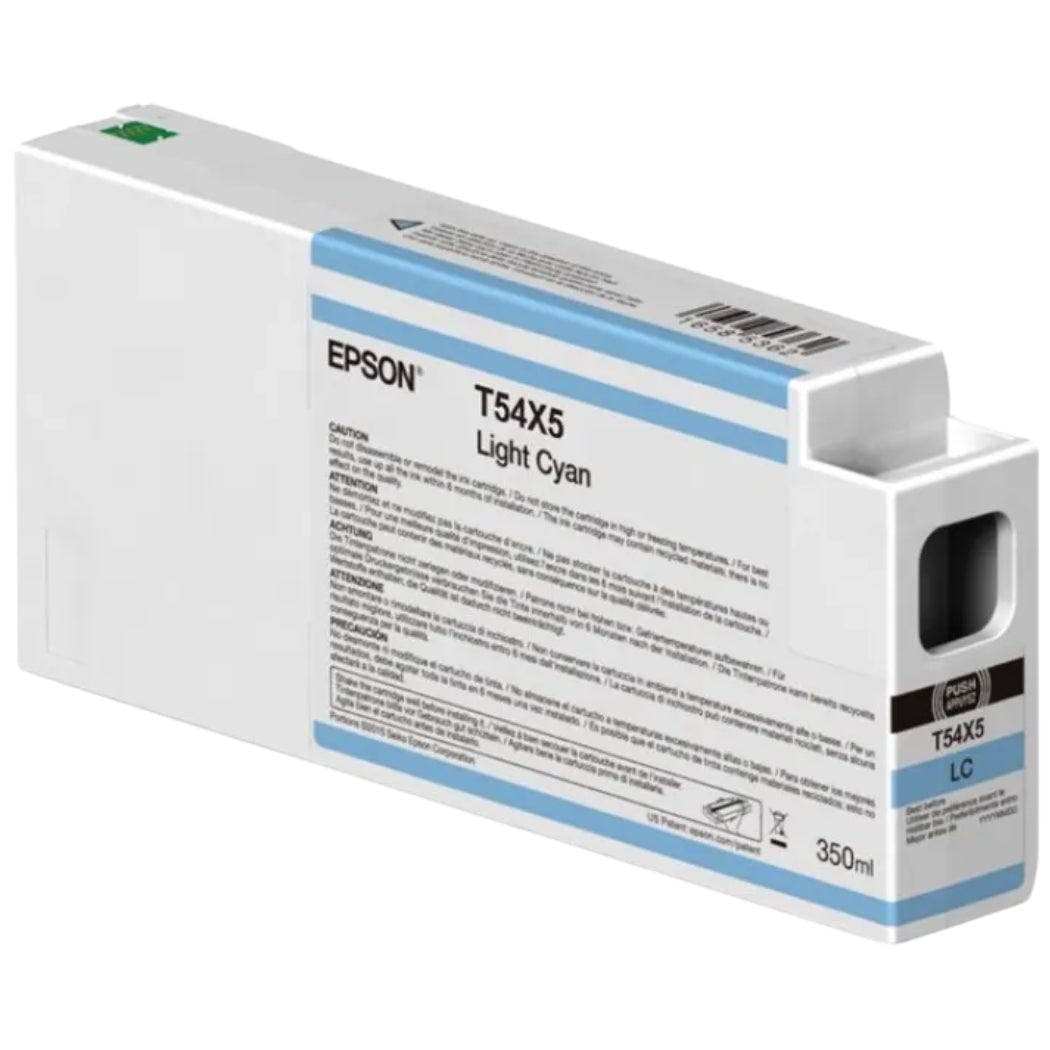 New, Pre-Owned - Epson T54X5 High Yield Light Cyan Ink Cartridge, TT54X500