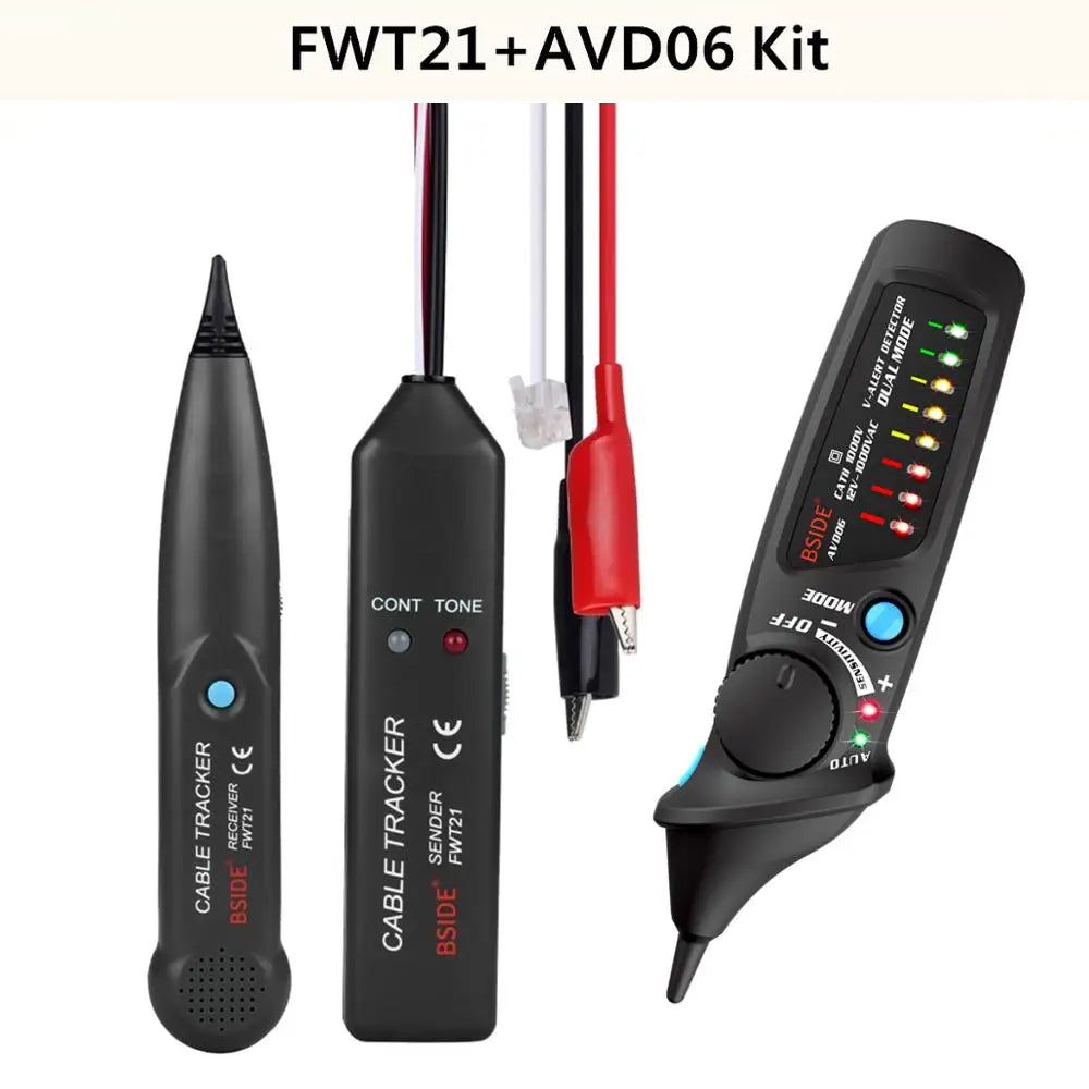 BSIDE FWT21 Network Cable Tracker with Tone Generator