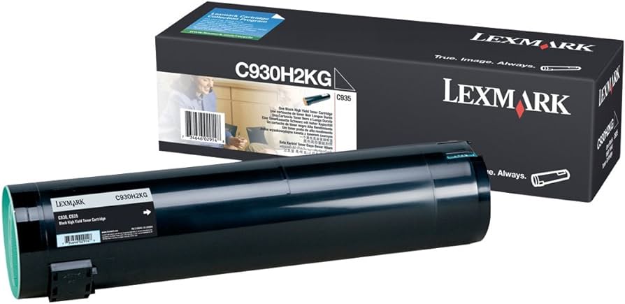 New, Pre-Owned - Lexmark C930H2KG High Yield Black Toner Cartridge