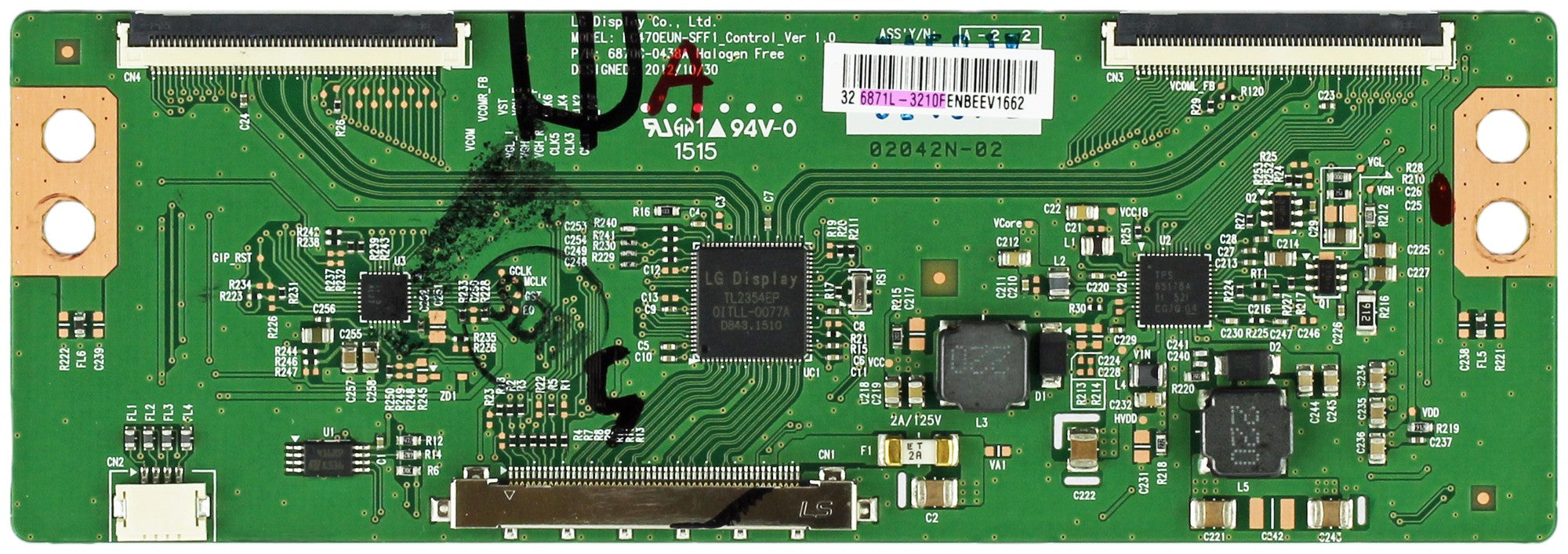 Vizio/Sanyo/Hitachi 6871L-3210F (6870C-0438A) T-Con Board