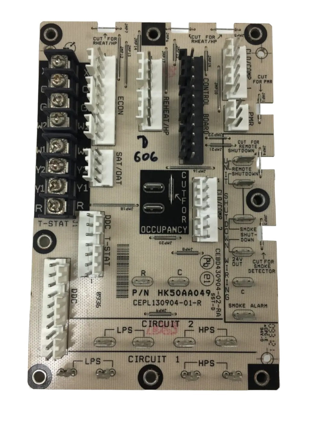 Carrier HK50AA049 Furnace Control Circuit Board CEPL130904-01-R