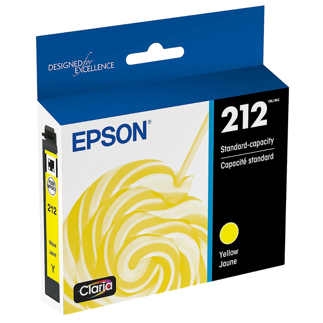 New, Pre-Owned - Epson 212 Standard Capacity Ink Cartridge Yellow