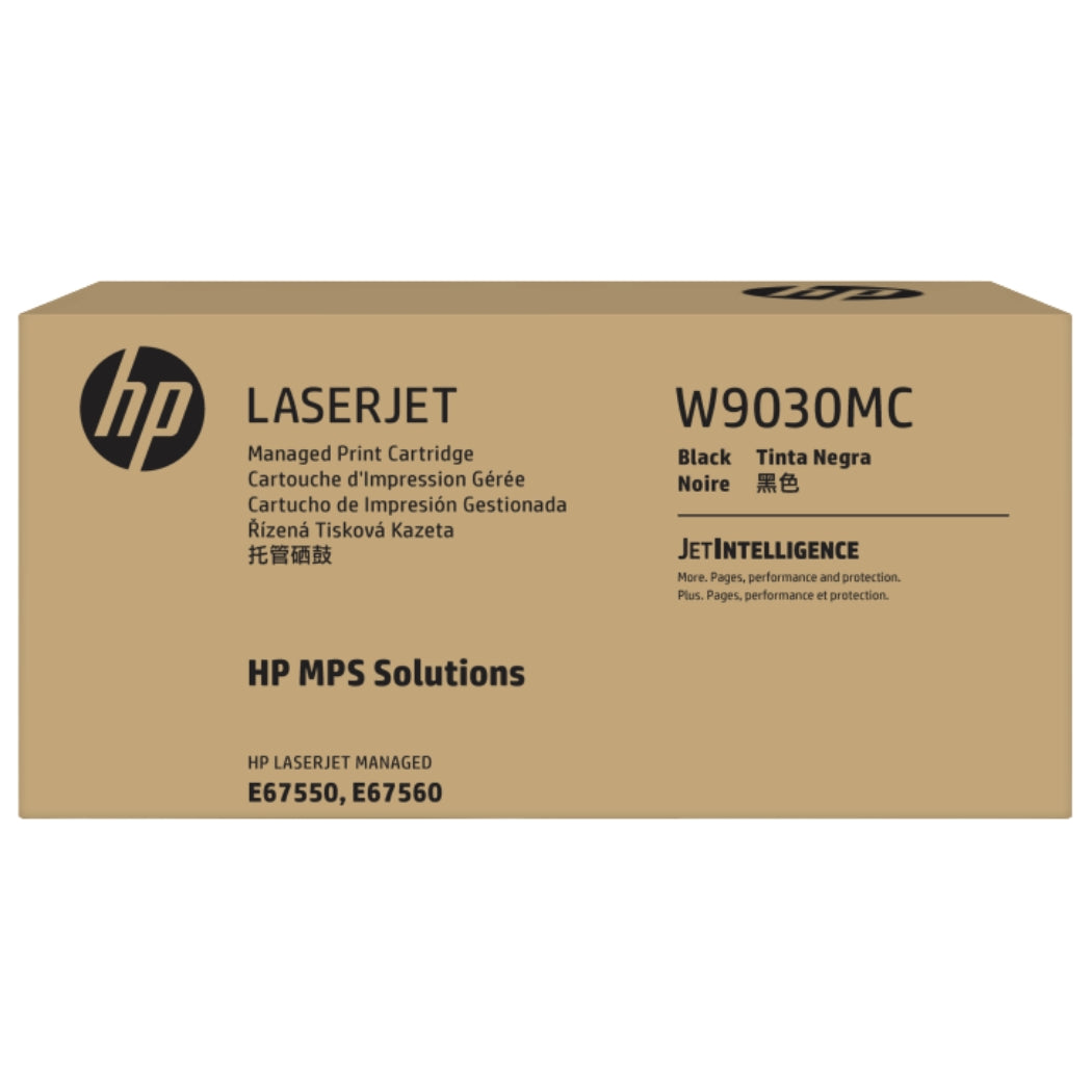 New, Pre-Owned - HP W9030MC Black High Yield Toner Cartridge
