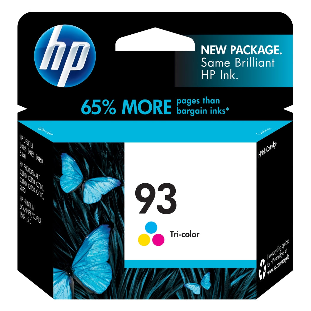 New, Pre-Owned - HP 93 (C9361WN) Tri-Color Ink Cartridge