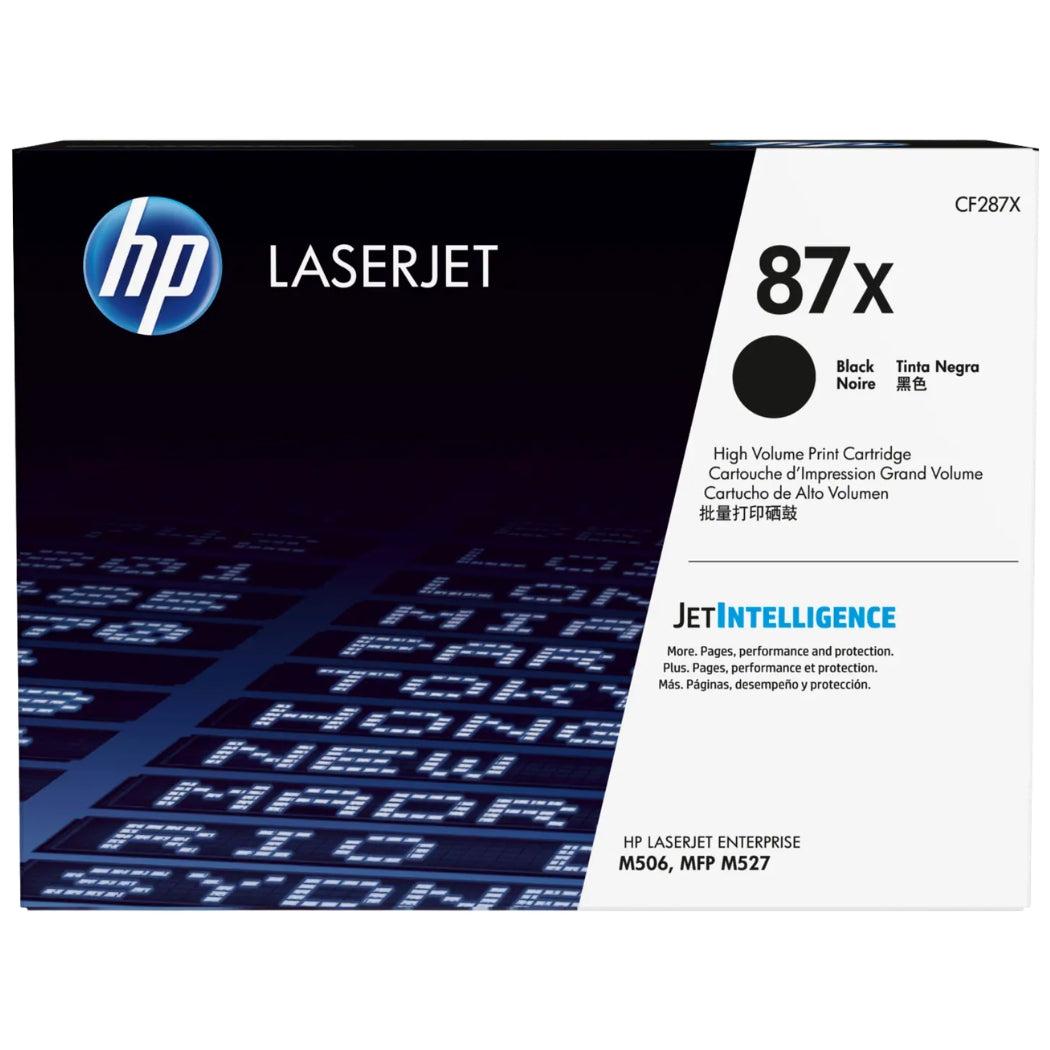 New, Pre-Owned - HP 87X High-Yield Black Laser Toner Cartridge, CF287X