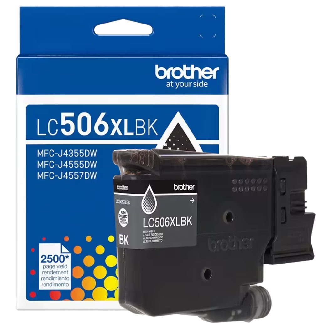 New, Pre-Owned - Brother LC506XL High Yield Black Ink Cartridge