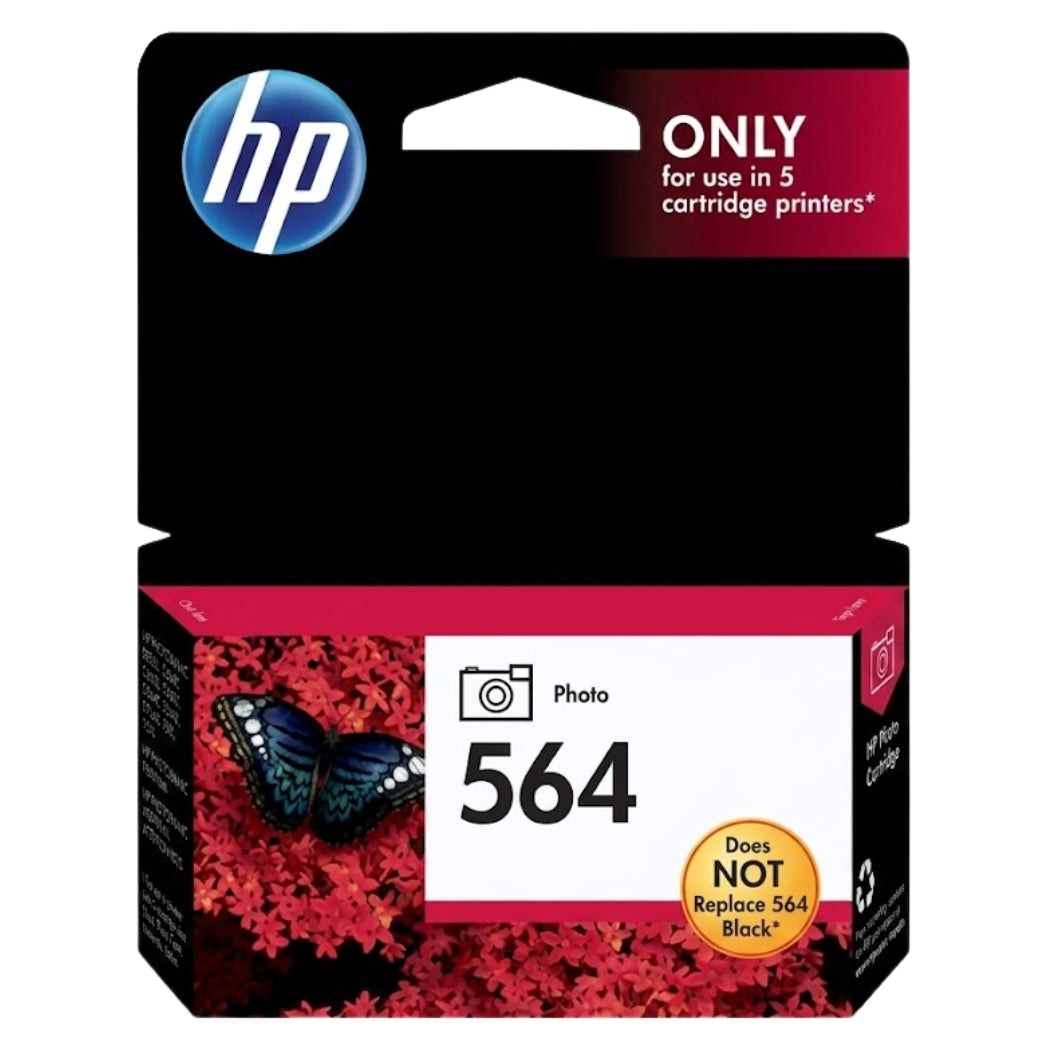 New, Pre-Owned - HP 564 (CB317WN) Photo Black Ink Cartridge