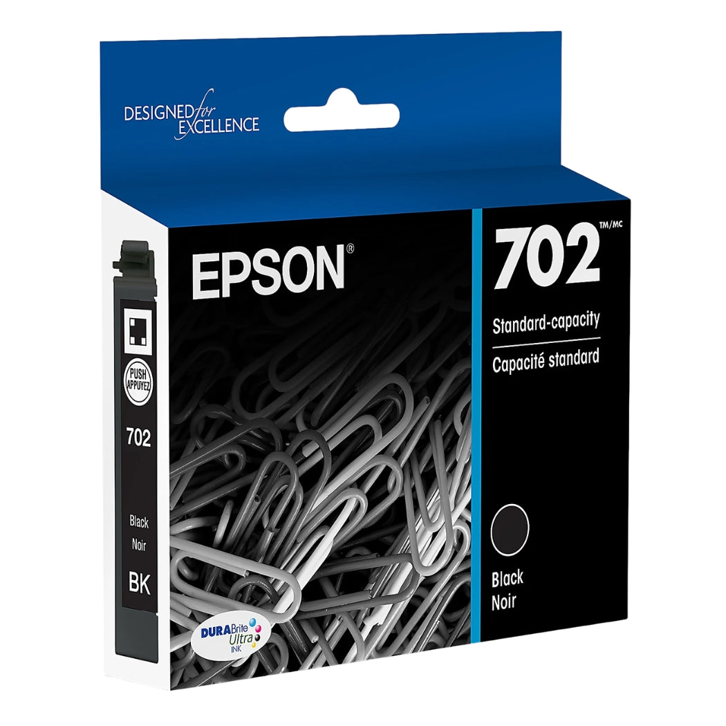 New, Pre-Owned - Epson T702 Black Standard Yield ( T702120-S) Ink Cartridge