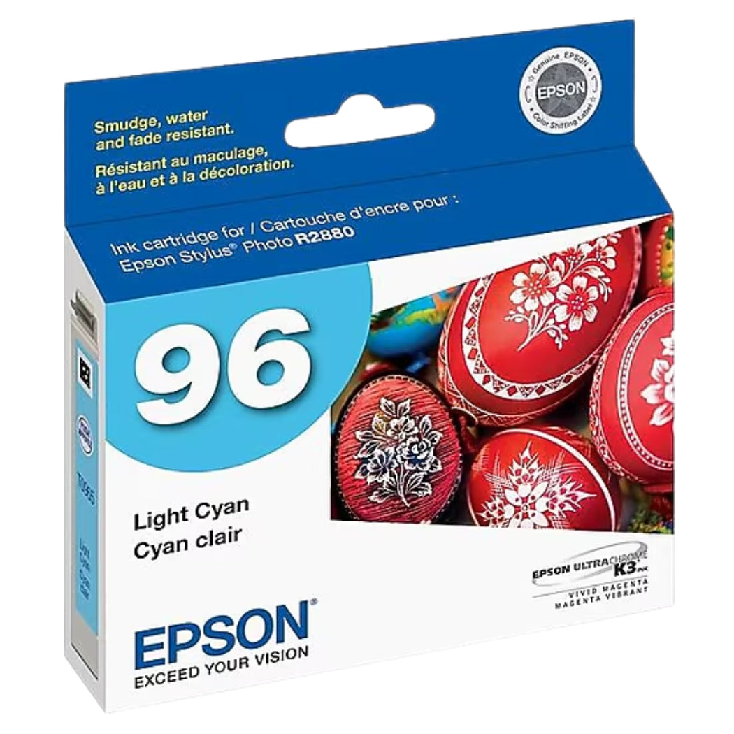 New, Pre-Owned - Epson 96 (T0965) Light Cyan Ink Cartridge