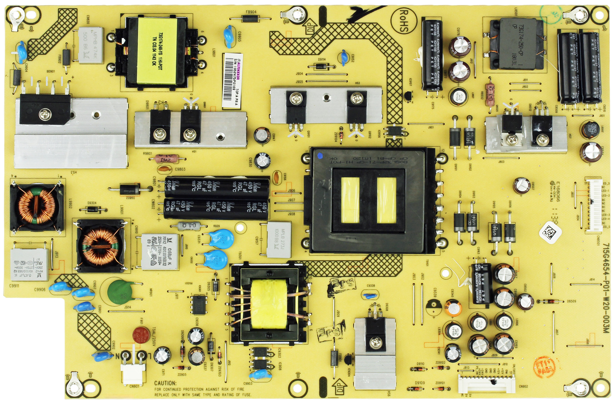 Vizio ADTVAL704XXDR Power Supply / LED Board for E320VT