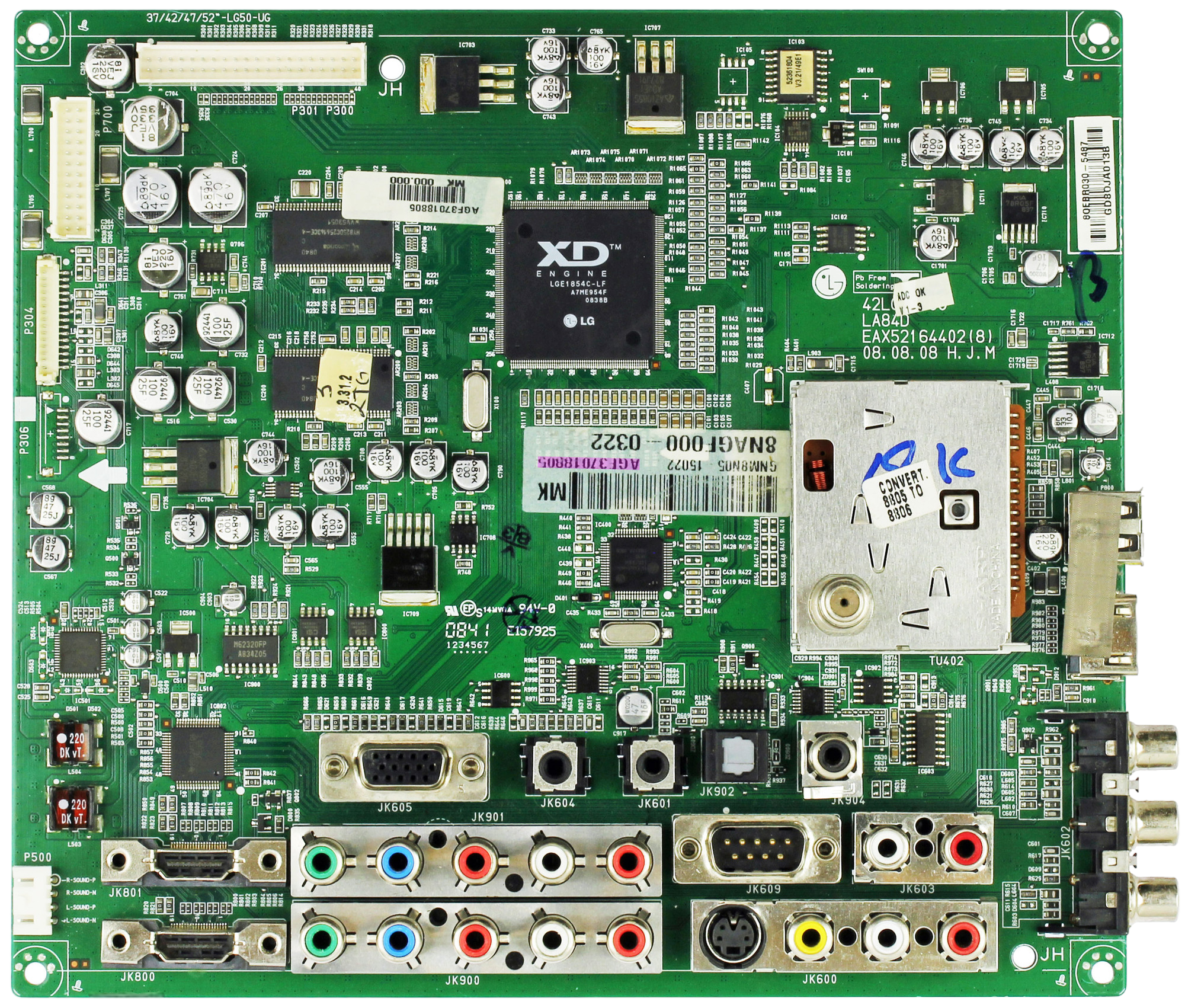 LG AGF37018806 Main Board for 42LG50-UG