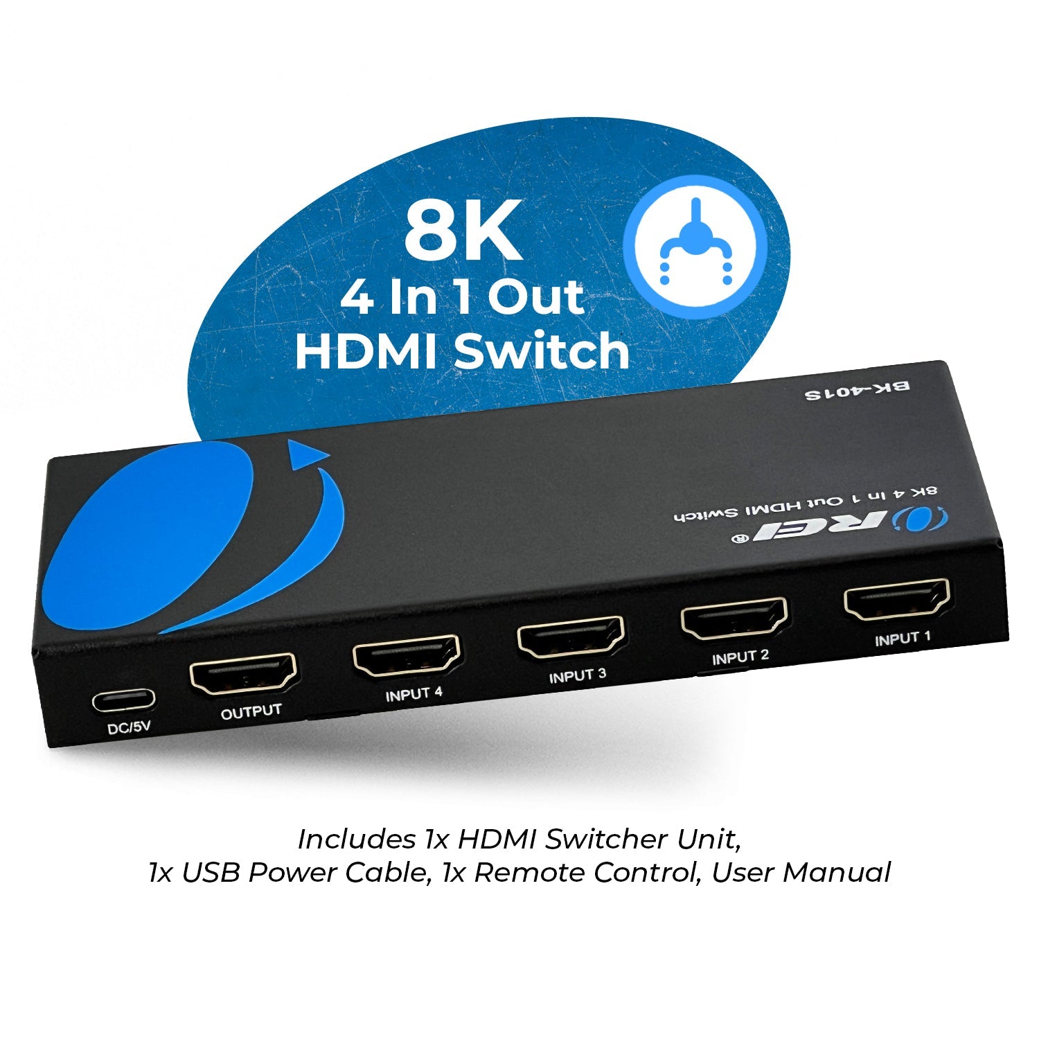 8K 4-port HDMI™ Switch-BK-401S