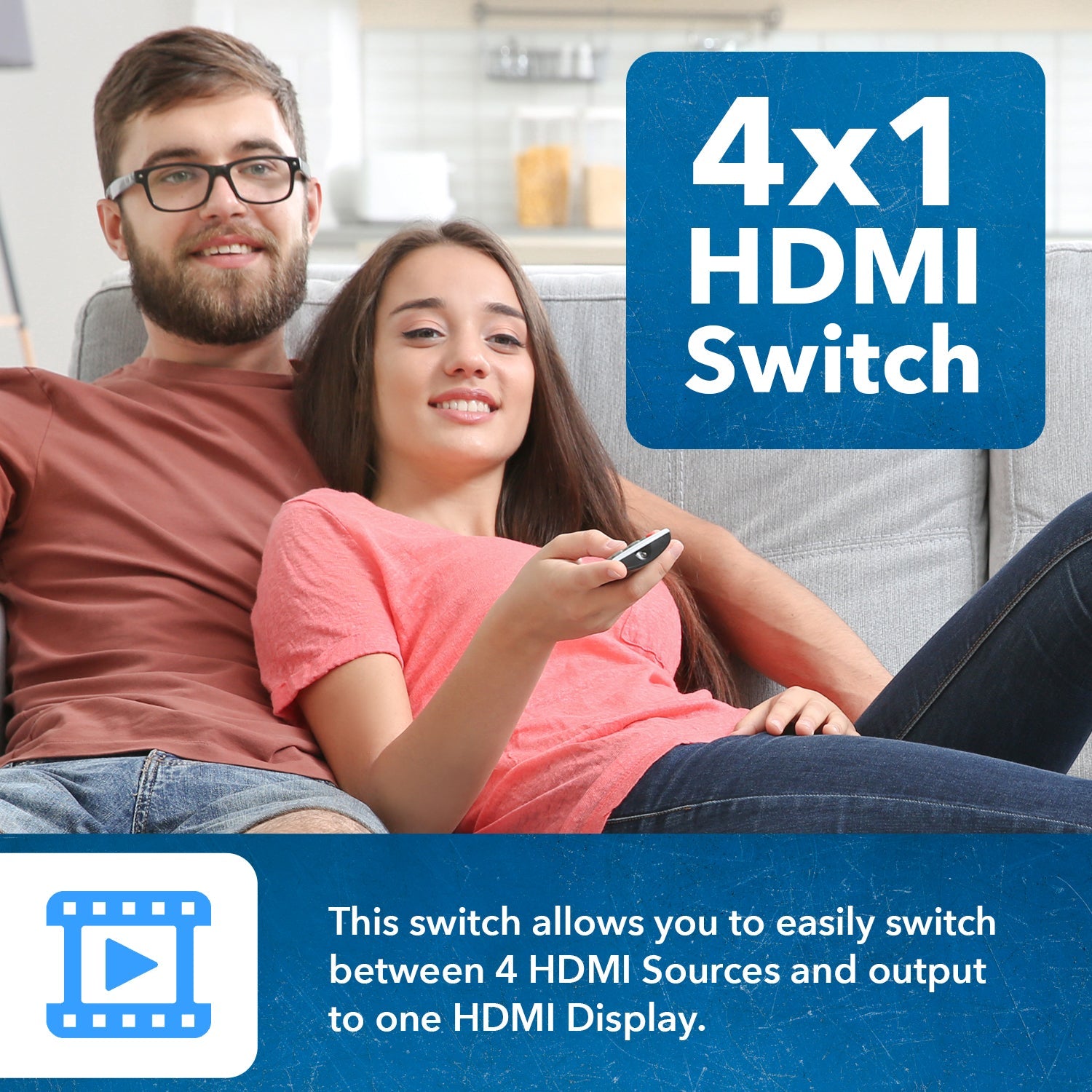 8K 4-port HDMI™ Switch-BK-401