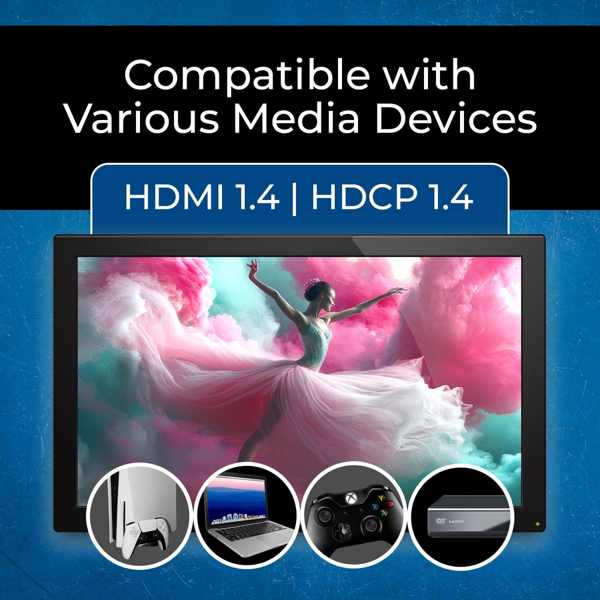 1080p 1x2 HDMI™ Extender Splitter (Loop) - 230ft (cat6)-HD12-EX132-K