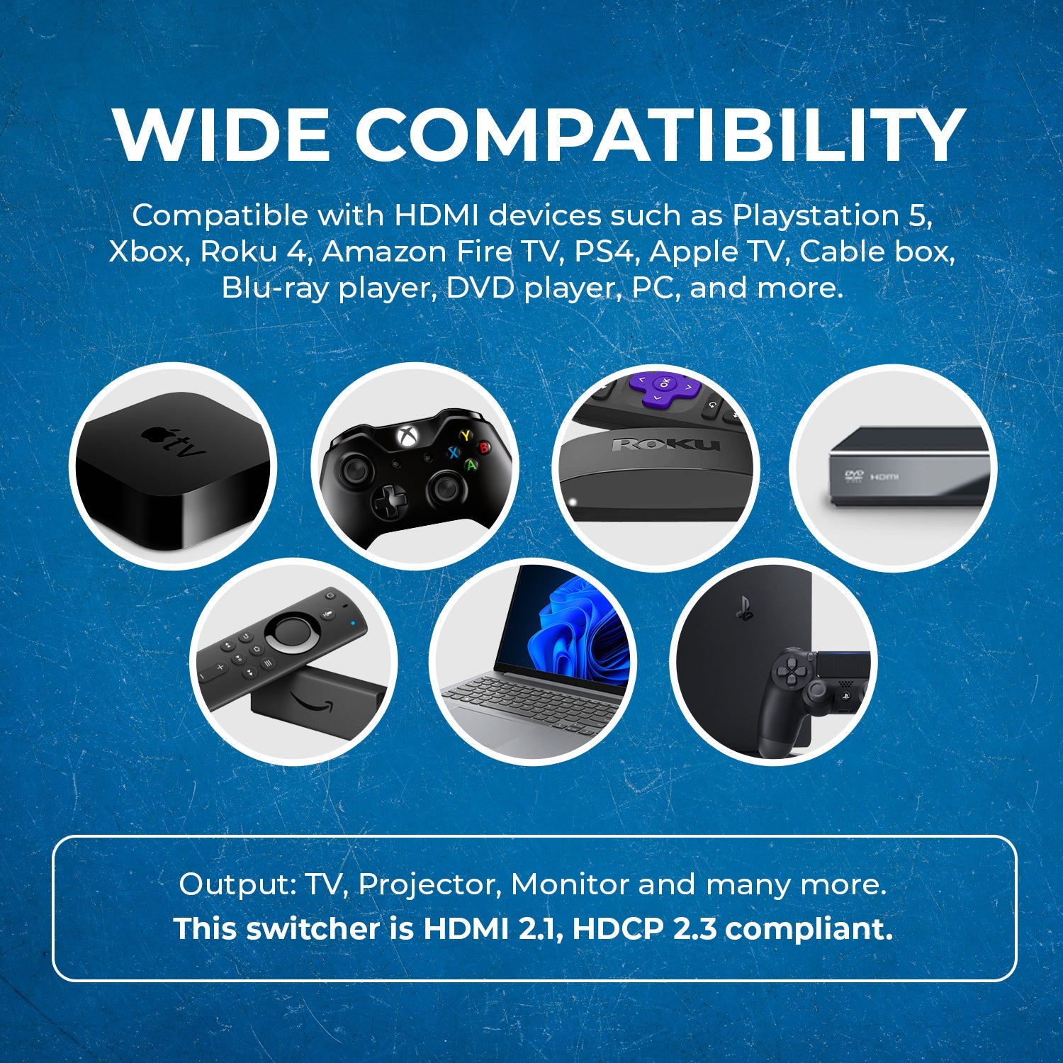 8K 4-port HDMI™ Switch-BK-401S