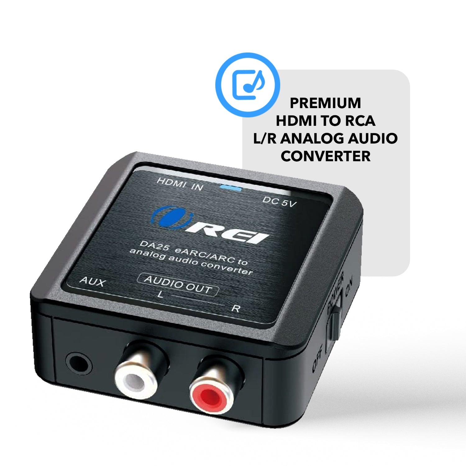 eARC/ARC to Analog Audio Converter-DA25