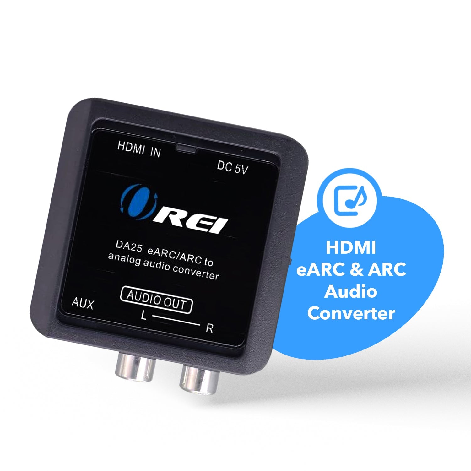 eARC/ARC to Analog Audio Converter-DA25