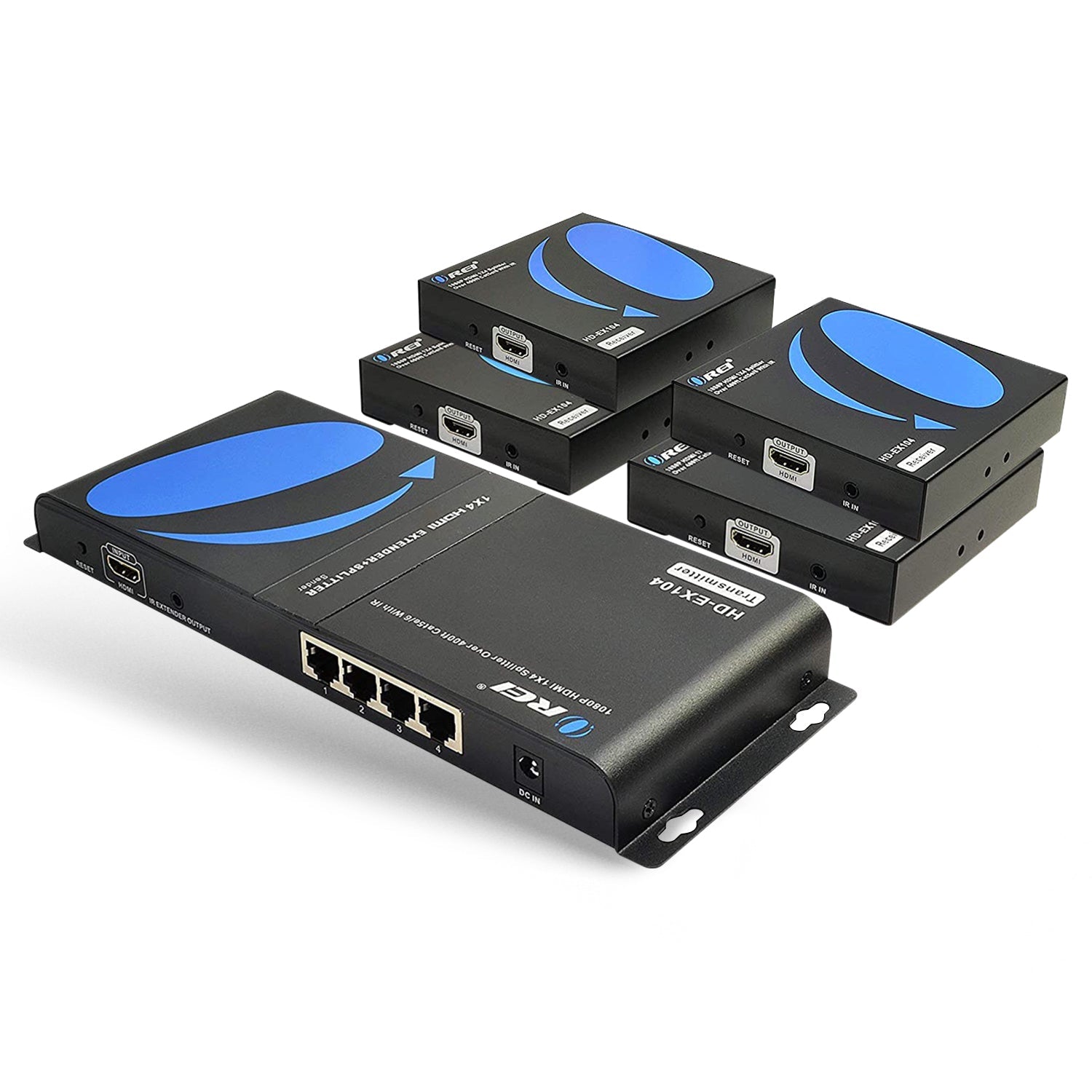 1080p 1x4 HDMI™ Extender Splitter (Over IP) - 400ft (cat6)-HD-EX104