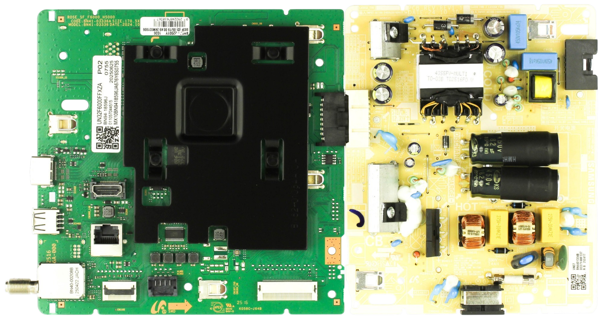 Samsung BN94-18596J BN44-01304B Main Board Power Supply
