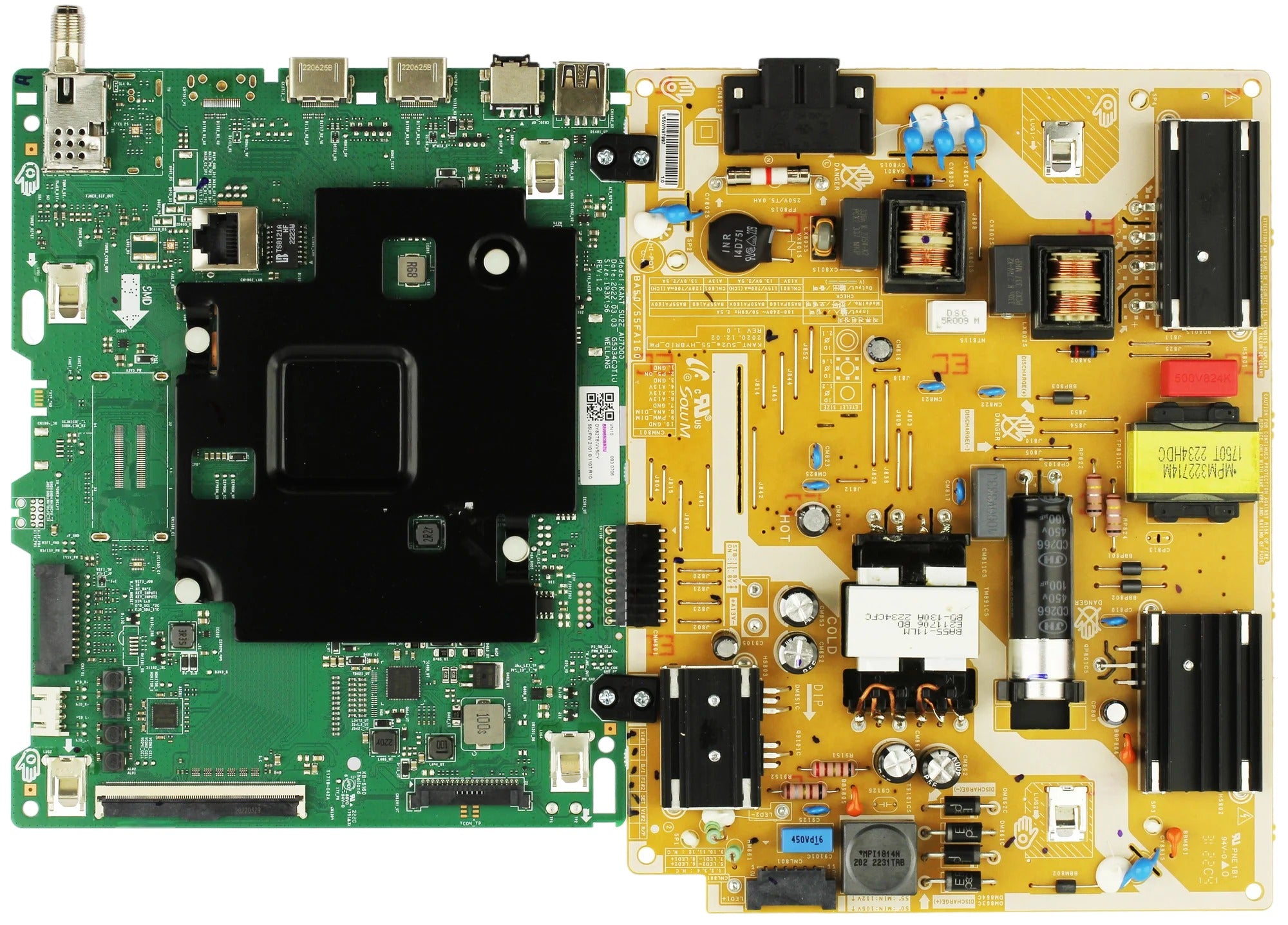 Samsung BN96-50987V Main Board Power Supply for UN50TU7000FXZA (WA26)