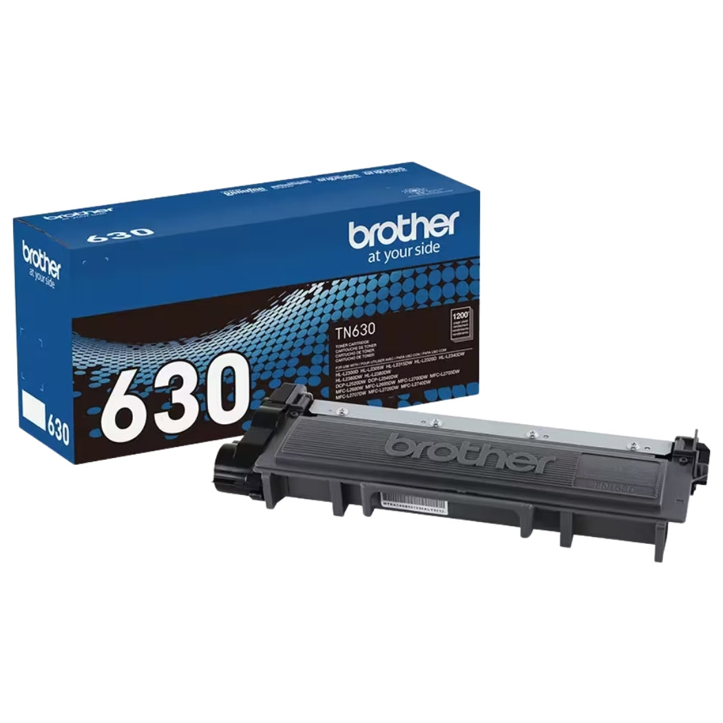New, Pre-Owned - Brother Standard-Yield Black Laser Toner Cartridge, TN630
