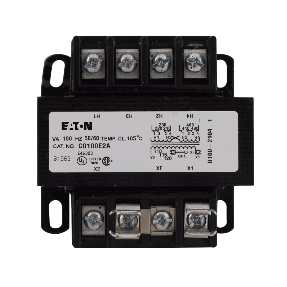 EATON C0075E2B SERIES 2 INDUSTRIAL CONTROL TRANSFORMER 75VA 50/60HZ