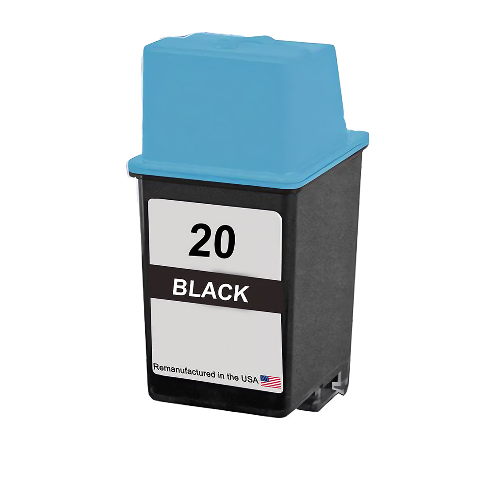 U.S. Remanufactured for HP 20 (C6614A) Black Ink Cartridge