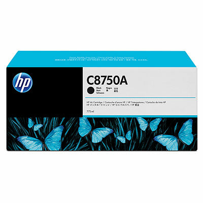 New, Pre-Owned - HP C8750A Black Ink Cartridge