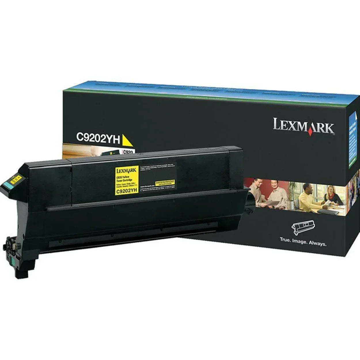 New, Pre-Owned - Lexmark C920 Standard Yield Yellow Toner Cartridge, C9202YH