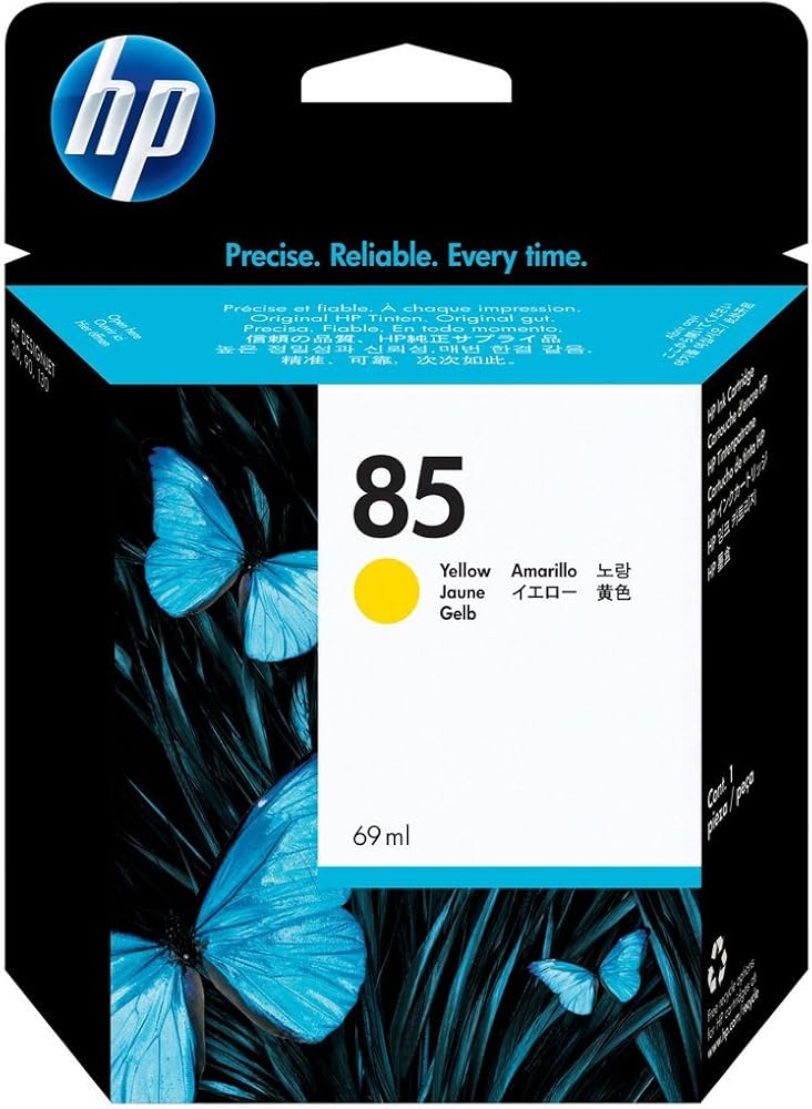 New, Pre-Owned - HP 85 Yellow Ink Cartridge ( C9427A )