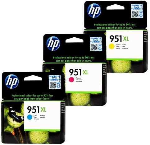 New, Pre-Owned - HP 951XL High Yield Tri-Color Ink Cartridge, CR318BN-3 Pack