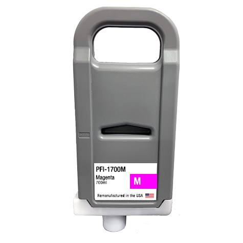 U.S. Remanufactured for Canon PFI-1700M Magenta Ink Cartridges