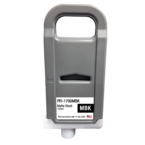 U.S. Remanufactured for Canon PFI-1700MBK Matte Black Ink Cartridges