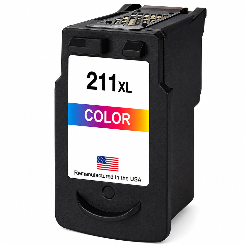 U.S. Remanufactured for Canon CL-211XL Color Ink Cartridge