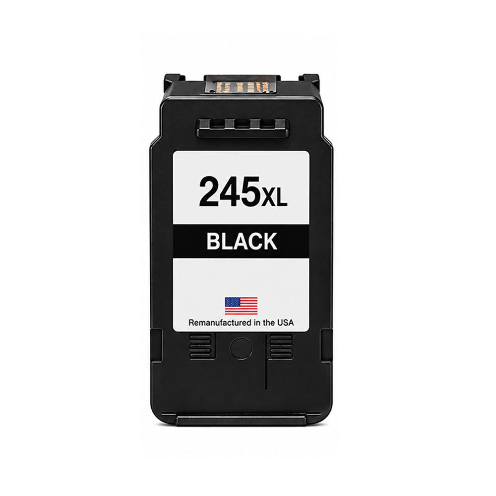 U.S. Remanufactured for Canon PG-245XL Black High Yield Ink Cartridges