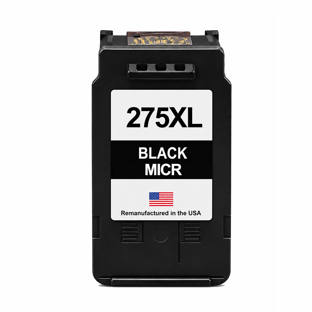 U.S. Remanufactured for Canon 275XL Black MICR Ink Cartridges
