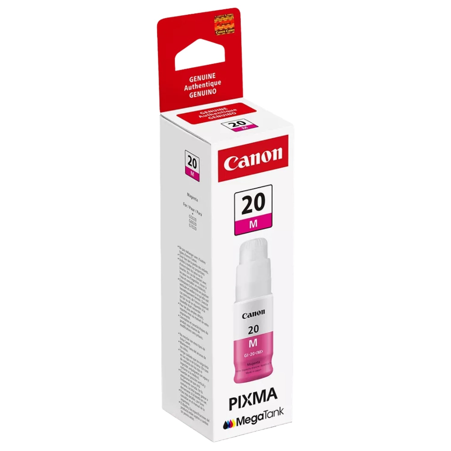 New, Pre-Owned -  GI-20 High-Yield Magenta Ink Bottle, 3395C001