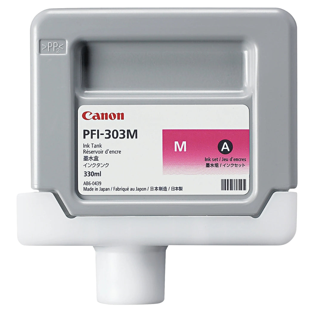 New, Pre-Owned -  PFI-303 330ML Magenta  Ink Cartridge, 2960B001AA