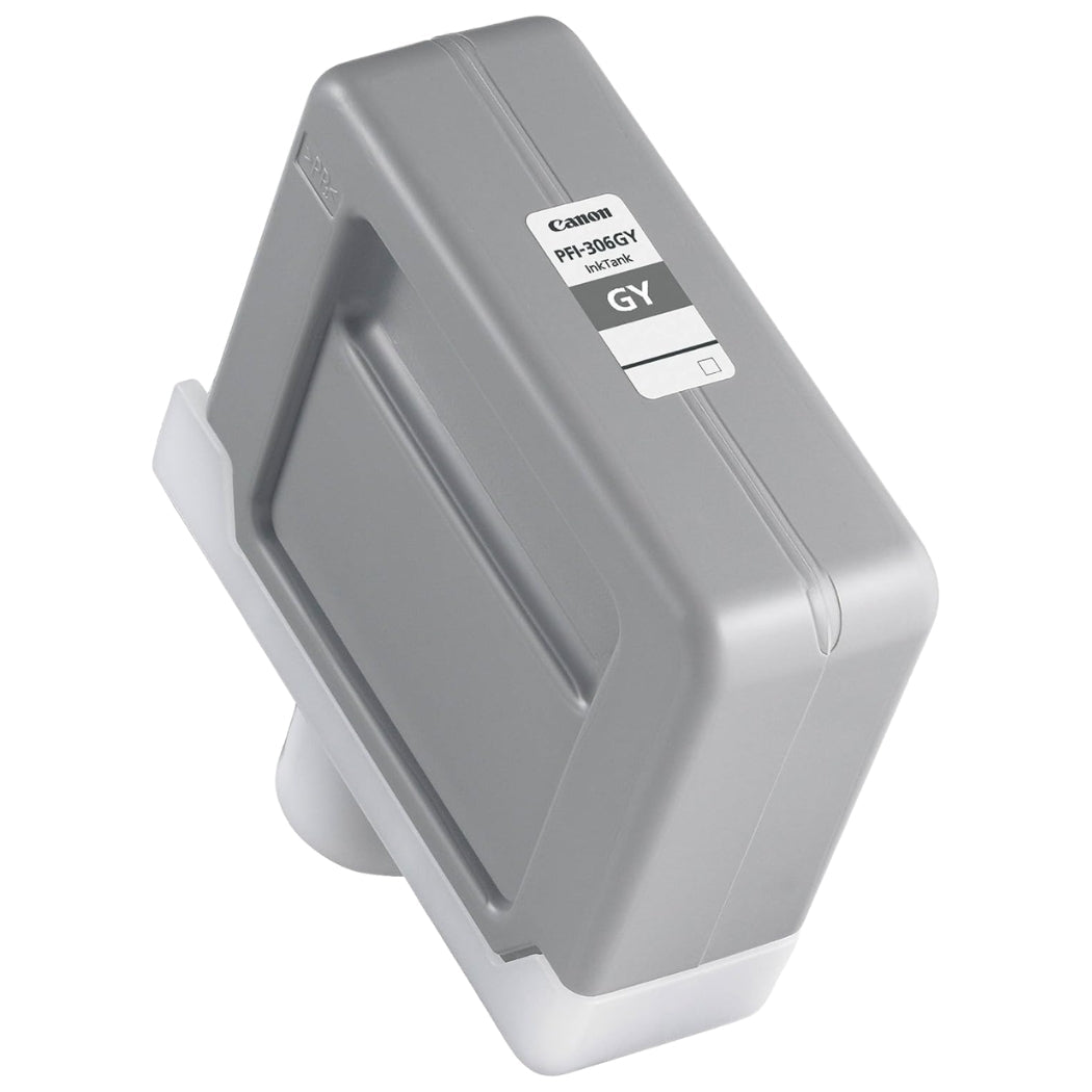 New, Pre-Owned -  PFI-306GY Standard-Yield Gray Ink Cartridge, 6666B001