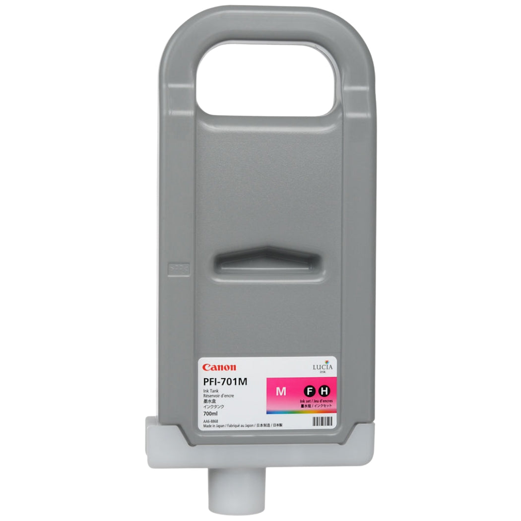 New, Pre-Owned - Canon PFI-701 Magenta Standard Yield Ink Cartridge (0902B001AA)