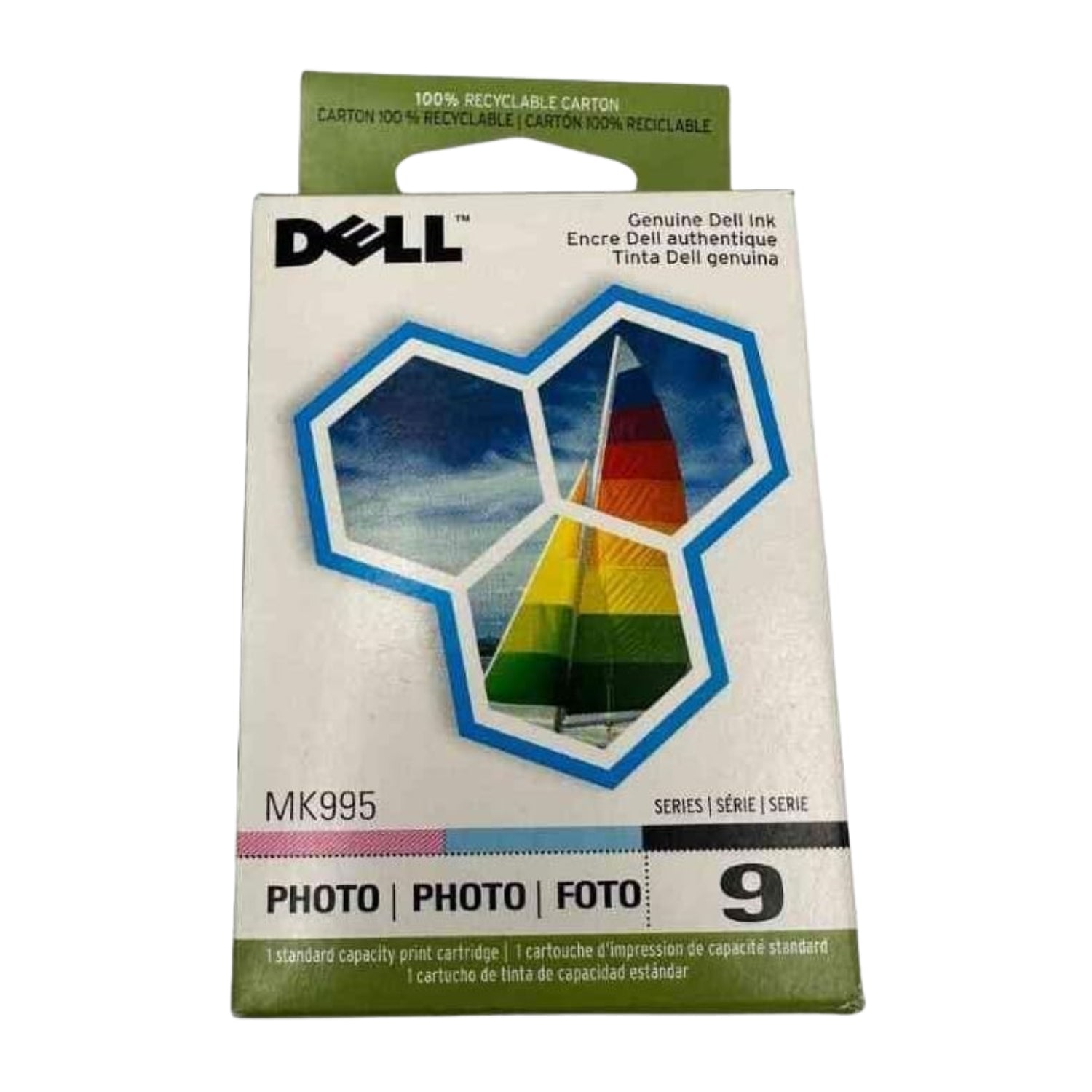 New, Pre-Owned - Dell Series 9 MK995 Photo Ink Cartridge