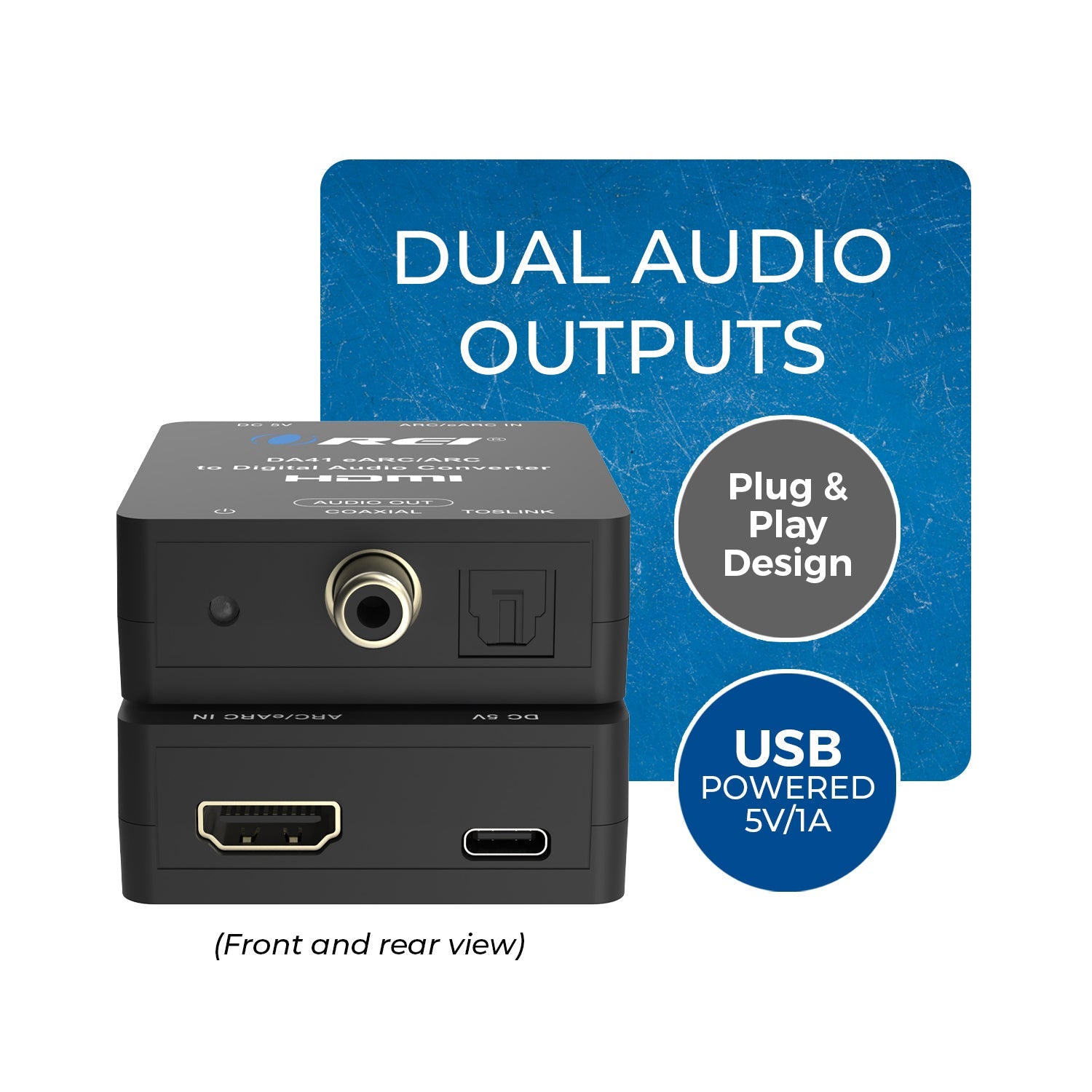 eARC/ARC to Digital Audio Converter (DA41)