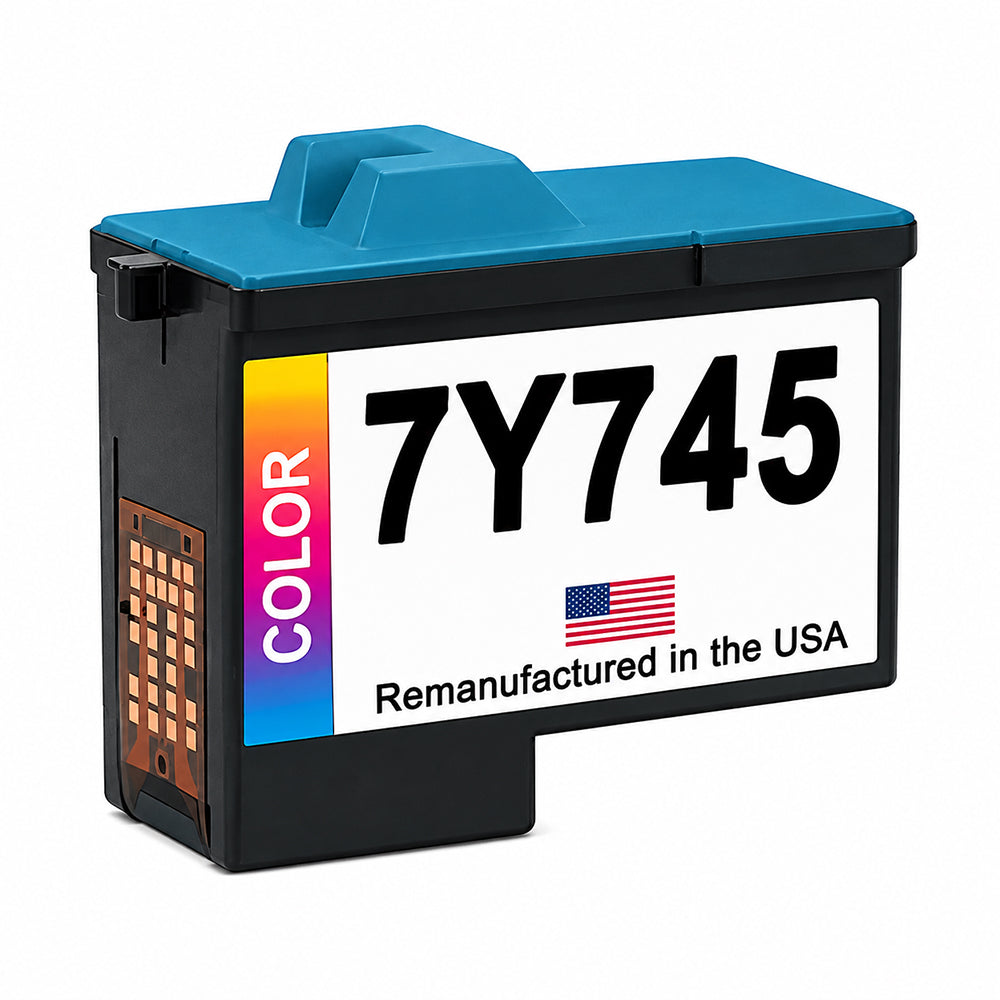 U.S. Remanufactured for Dell Series 2 7Y745 Color Ink Cartridge