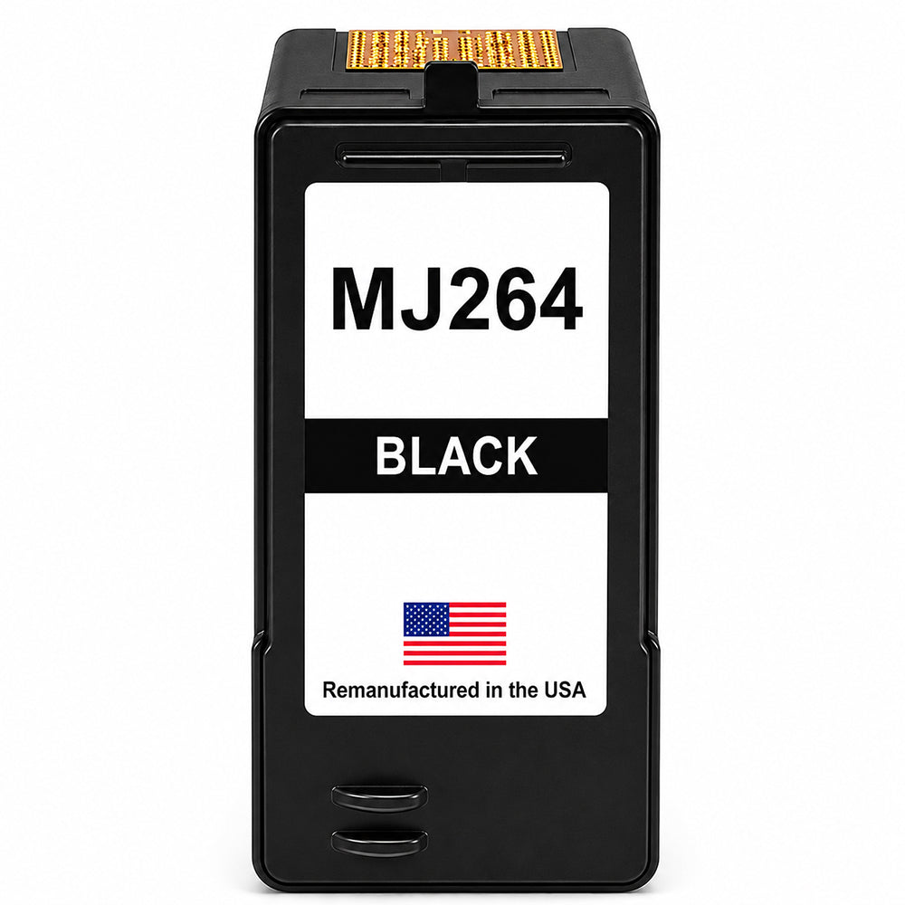 U.S. Remanufactured for Dell Series 8 MJ264 Black Ink Cartridge