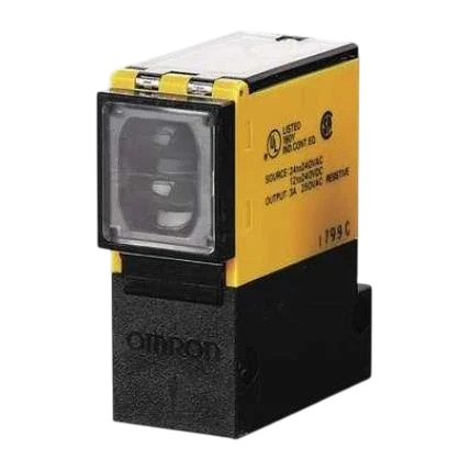Omron Automation E3B2-D2M4-US Sensor, Diffuse Reflective Sensing Mode, Long Range, 2 m, 30 ms